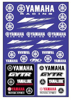 Planche stickers Factory Effex Yamaha Racing