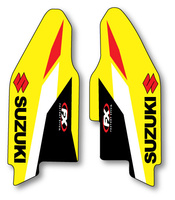 Déco de fourche FX 250 RMZ 04/06 Yellow