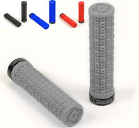 Poignées Torc1 DEFY Lock On Shock absorbing ATV/MTB Bleu Black