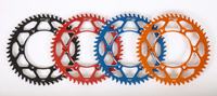 Sprocket alu 125-450 CR/F 84-> Red 49D  #0289-49