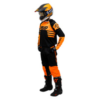 Jersey Youth BUD Lazer Orange Fluo / Black YL