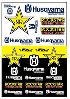 Planche stickers Factory Effex Husqvarna Racing