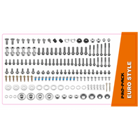 Boite de vis complète (Pro Pack) Européennes