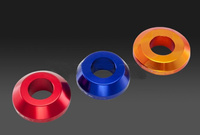 Cales de roue arrière coniques KTM EXC/F 08->Orange-La paire