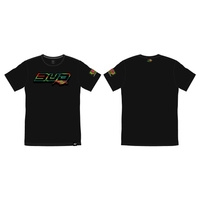 Tee Shirt BUD RACING Logo Black Green XXL