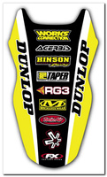 Déco garde boue arrière FX 250 RMZ 07/09