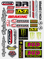 Plaquette stickers divers - Bud  (prédécoupés)