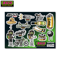 Stickers sheet BUD Cartoon A4 21x30cm
