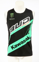Débardeur girl Staff Bud Racing 17 Green/Black L