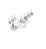 Entretoise d'amortisseur Ohlins 85 SX 10x30