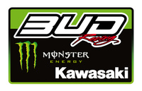 Patch Team Bud racing 83x50mm