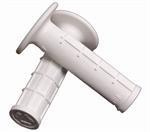 Poignées ODI MX 1/2 waffle Single ply Pro white