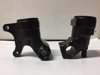 Front fork foot Bud CNC alloy 85 YZ +25mm (set) Bud Fork only