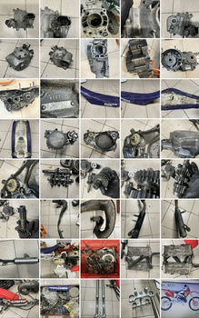 Śruba półki zawieszenie lagi widelec amortyzator Honda CR 125 250 95 części