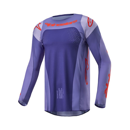 Maillot Alpinestars Techstar Ocuri Purple Hot Orange XL