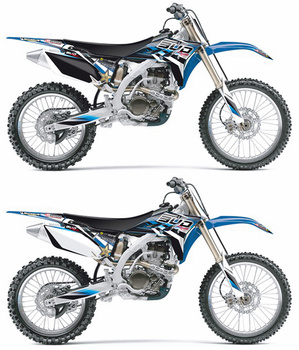 Déco seule BUD 250 YZF 2010/13