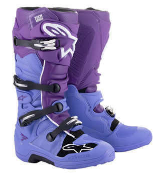 Bottes Alpinestars Tech 7 Double Purple White 13 (48)