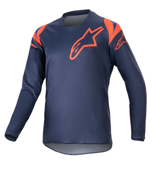 Maillot Enfant Alpinestars Racer Narin Night Navy Hot Orange M