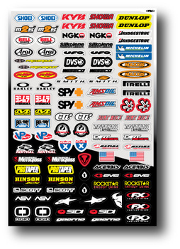 Planche stickers Factory Effex Micro