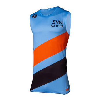 Maillot Enfant Seven Zero Delta Over Jersey Blue YXL