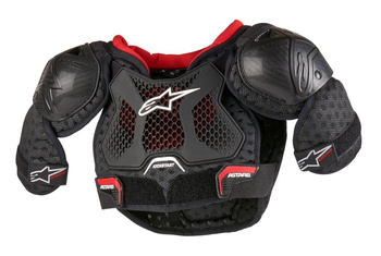 Pare Pierre Enfants Alpinestars Bionic Action Kickstart Black Red 7/9