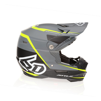 6D Kask ATR-2 Alpha Neon Yellow XS