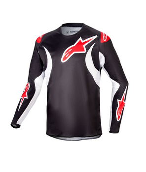 Maillot Enfant Alpinestars Racer Lucent Black White L