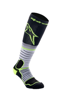 Chaussettes Alpinestars MX Pro Black Gray Yellow Fluo L