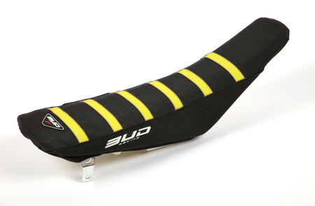 Housse selle BUD Full Traction HVA 125/450 14/15 bk Bud-Yellow lines