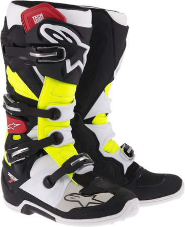 Buty Alpinestars Tech 7 Black/Red/Yellow 