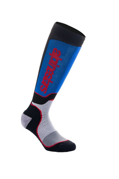 Chaussettes Alpinestars MX Plus Black White Royal Blue L