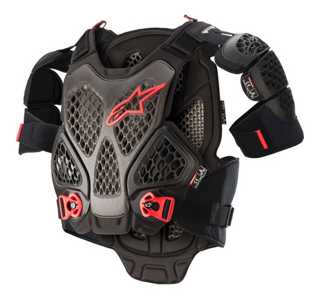 Pare Pierre Alpinestars A6 Black/ Anthracite/ Red XS/S