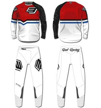 Spodnie"B" SX Fit 95' Logo Red 28