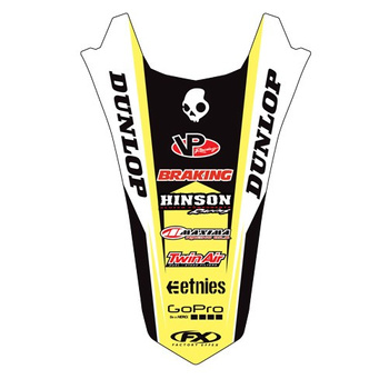 Déco garde boue arrière FX 250 RMZ 04/06