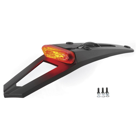 Extension garde boue arrière homologué RS Led Polisport