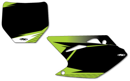 Fonds de plaques Factory Effex 250/450 KXF 09/11 white