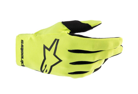 Rękawice motocyklowe Alpinestars Radar Yellow Fluo Black 