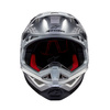 Kask Alpinestars S-M10 Flood Silver Blk Orang Flo Matt & Glossy 