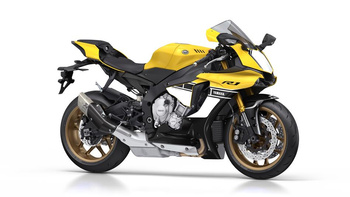 Miniature Yamaha R1 2016 1/12° NewRay Jaune