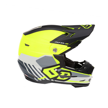 6D dziecięcy kask  ATR-2Y Target Neon Yellow YLG