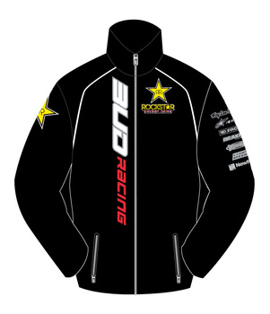 Polaire zip Team BUD/Rockstar 10 8 ans