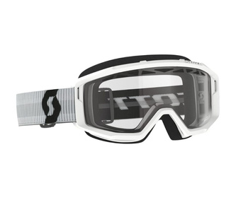 Masque Scott Primal Enduro White / Clear Lens