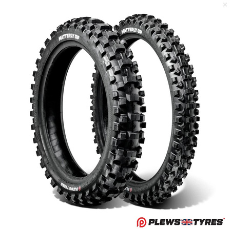 Przednia opona t Plews TyresMX2 Matterly GP Medium 60/100-12'