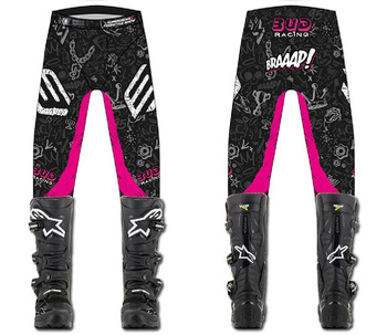 Spodnie"B" GP Air Contest Limited Edition Black/Magenta 28