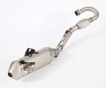 Echap. cplt 450 CRF 13/14 inox/alu bud-hgs(double sortie)ENDURO