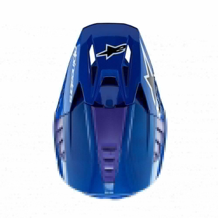 Casque Alpinestars S-M5 Corp Blue Glossy L