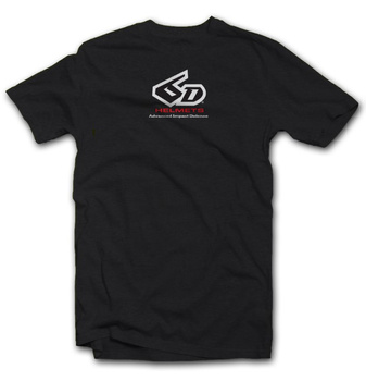 Tee Shirt 6D Helmet Classic logo tee Black XL