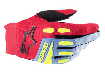 Gants Alpinestars Full Bore Light Blue Red Berry Black XXL