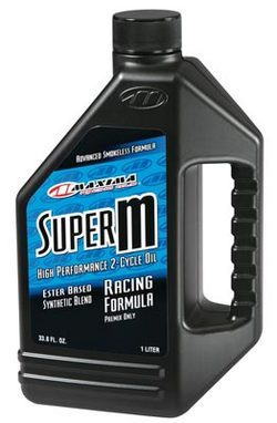 Huile moteur 2t Maxima super M premix racing 1L  #20901