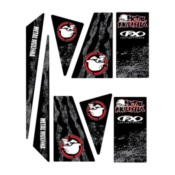 Kit stickers universel quad Metal Mulisha 13 Facory Effex